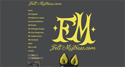 Desktop Screenshot of feltmistress.com